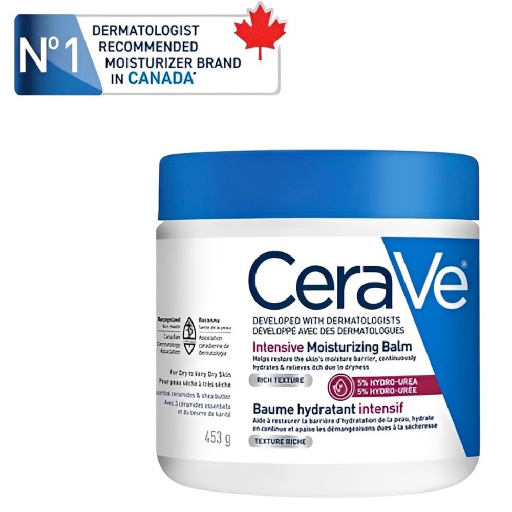 NEW CeraVe Intensive Moisturizing Balm - 453g Number 1 Dermatologist Recommended